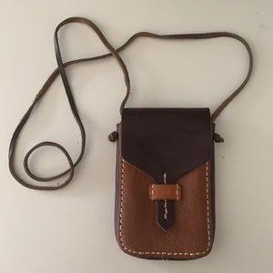 Handmade leather pouch